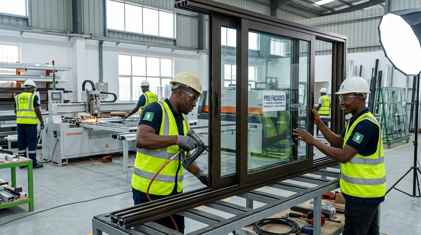 Aluminium Windows & Façade Manufacturing Factory