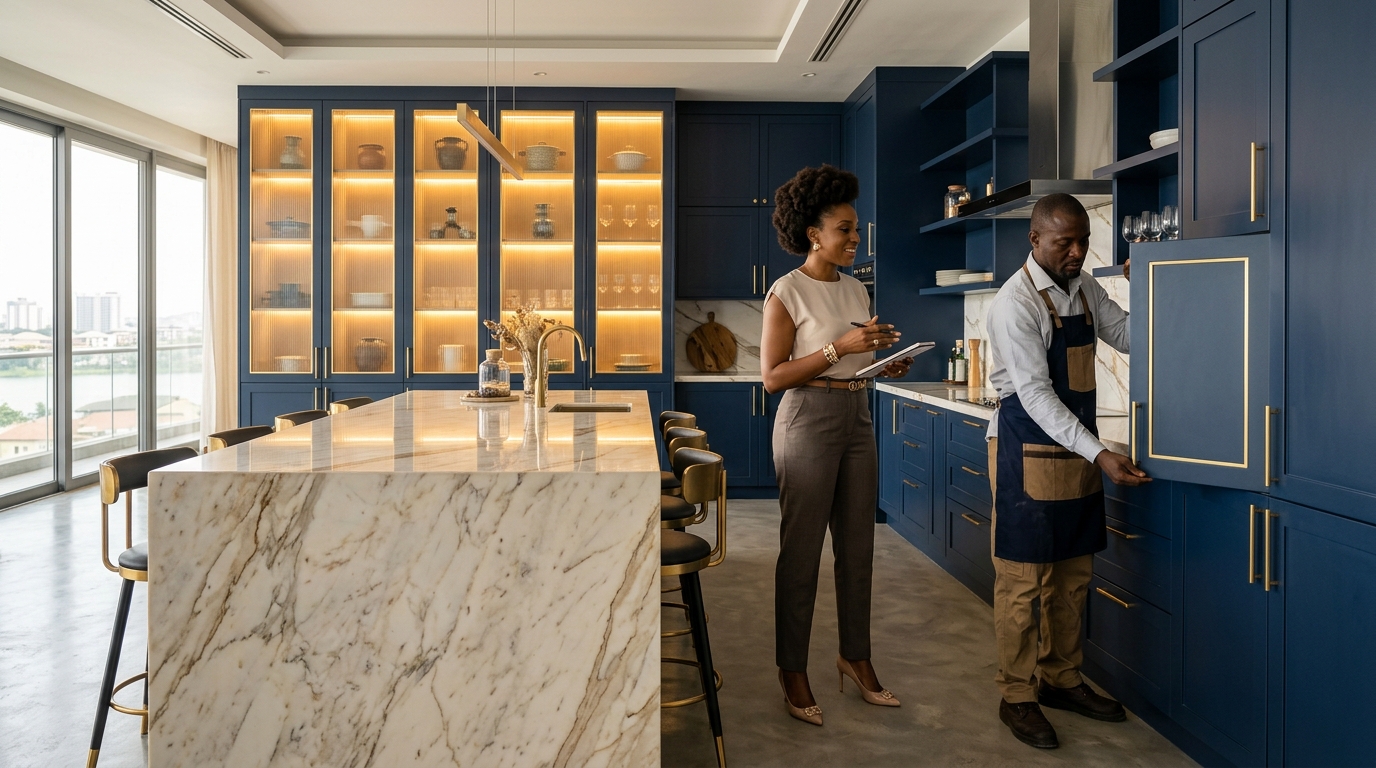 Luxury Kitchen Cabinetry & Custom Joinery Workshop